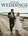 featured in west coast weddings magazine